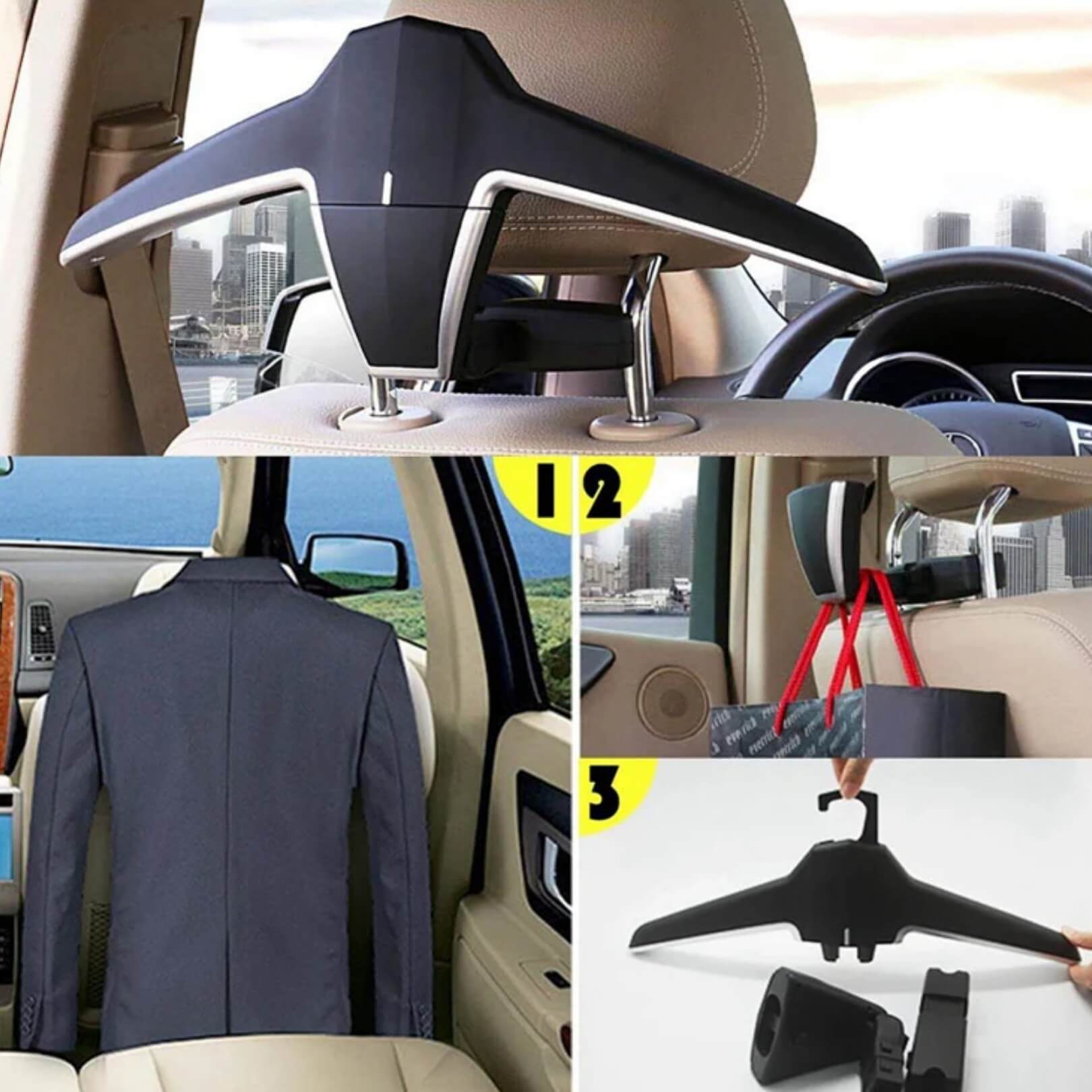 Multifunctional Detachable Car Interior Hanger