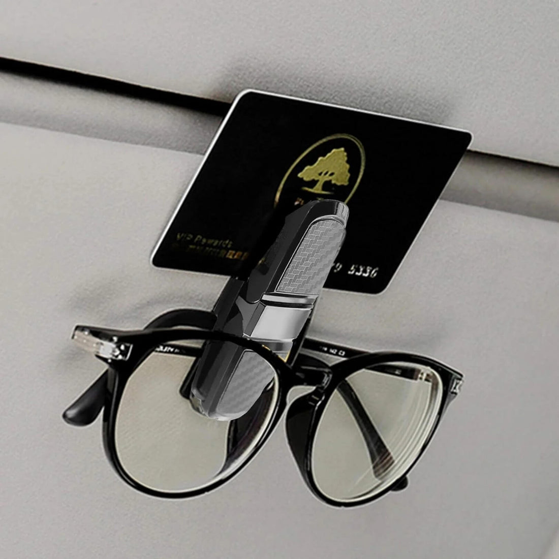 Portable Sunglasses and Cards Holder Clip